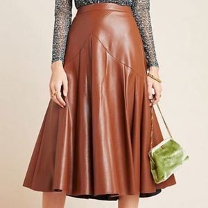 Anthropology Brown Skirt - US size 4. New